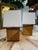 1970s Italian Reeded Wood Table Lamps - a Pair For Sale - Image 4 of 8