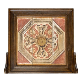 18th Century Italian Neoclassical Painted Ceiling Panel Screen For Sale