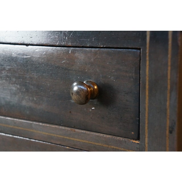 Antique Grand Rapids Furniture Shops Martha Washington Mahogany Sewing Cabinet For Sale - Image 9 of 18