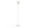 A 1960s torchiere floor lamp designed by the Swiss artist and designer Max Bill (1908-1994). This white lamp features a...