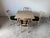French Country Vintage French Country Rococo-Style Drop-Leaf Dining Set – 5 Pieces For Sale - Image 3 of 16