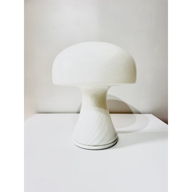 1980s Murano Mushroom Table Lamp, Italy, 1980s For Sale - Image 5 of 6