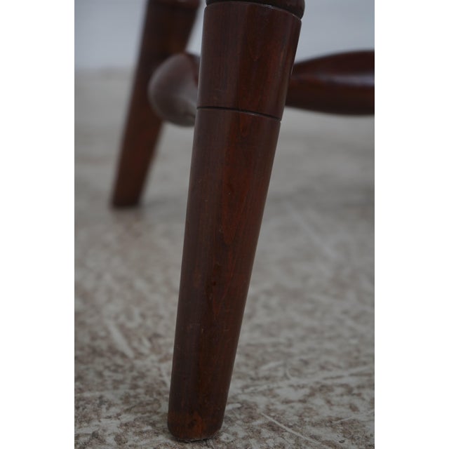 Set of 8 Frederick Duckloe Cherry Windsor Dining Chairs For Sale - Image 15 of 18