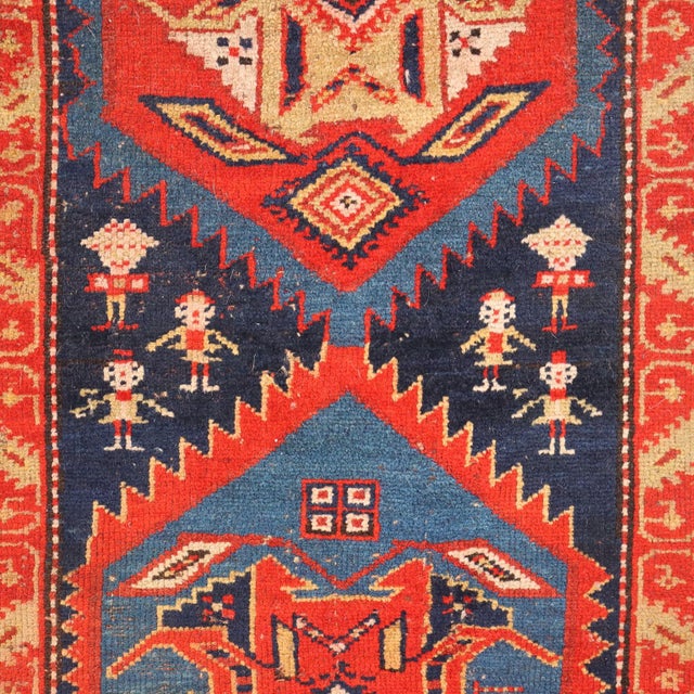 Middle Eastern Sarab Rug in Wool For Sale - Image 5 of 15