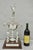 Vintage 1970s Silver Metal & Wood Figural Golfer Trophy Award Cup John Sanzari. Engraved "John Sanzari Memorial Trophy...