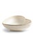 Contemporary AERIN Ribbed Heart Dish, Cream with gold rim For Sale - Image 3 of 3