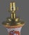 Mid 20th Century Vintage Table Lamps Floral Asian Japanese Imari Brass Base - a Pair For Sale - Image 5 of 17