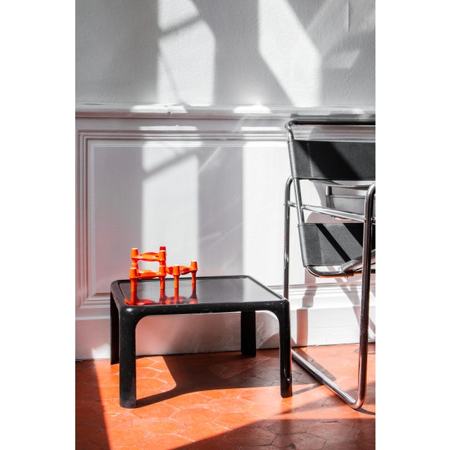 Vintage Fiberglass Coffee Table in the style of Artemide, 1970s For Sale - Image 4 of 7