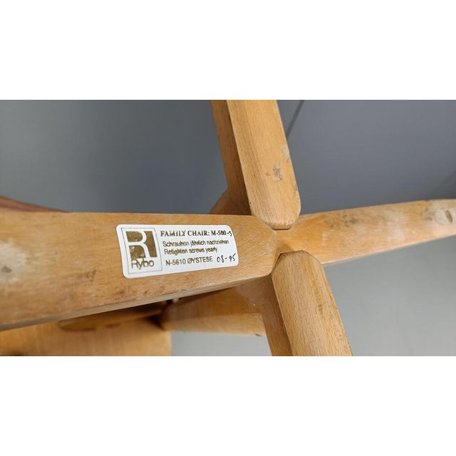 Ergonomical Plywood Chairs from Rybo, 1970s, Set of 2 For Sale - Image 11 of 13