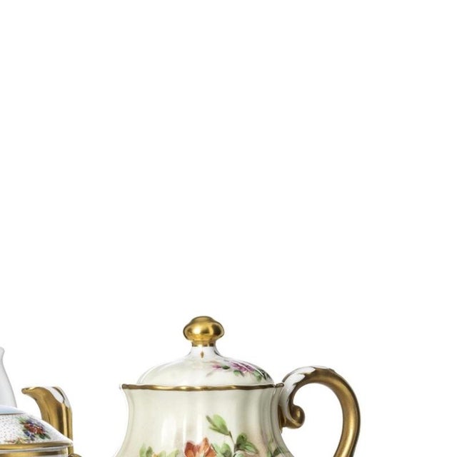 Porcelain Armando Pimentel Coffee Service from Vista Alegre, Set of 3 For Sale - Image 4 of 6