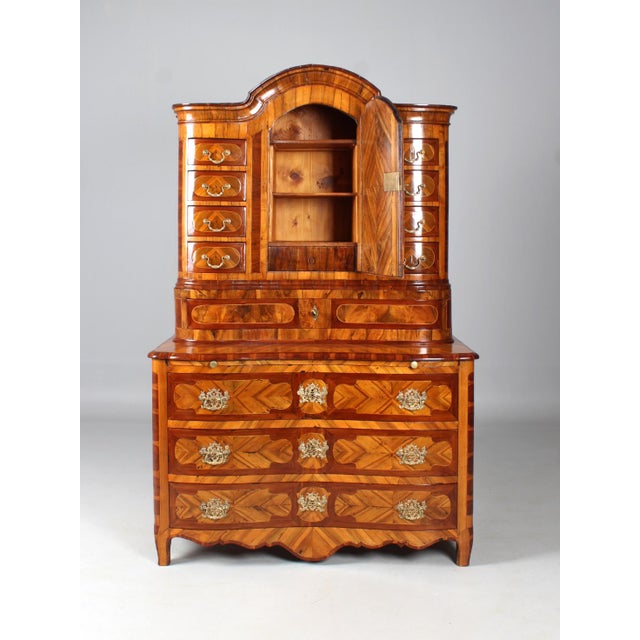 Wood Antique Brown Buffet, 1770s For Sale - Image 7 of 17