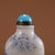 Glass Late 19th Century Glass Snuff Bottle With Enamel Landscape Scene, 119g For Sale - Image 7 of 9