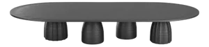 Djembe Table in Black Oak from Collector