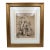 Antique 18th C Francois Boucher Chinese Engraving P Aveline Huquier Framed For Sale