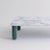 Contemporary Medium White and Green Marble Sunday Coffee Table by Jean-Baptiste Souletie For Sale - Image 3 of 9