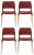 Belloch Dining Chair by Lagranja Design, Set of 4 For Sale