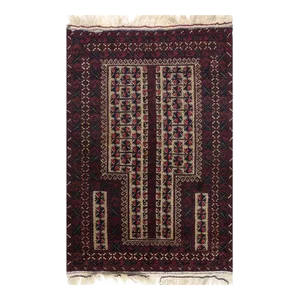 1990s Handwoven Afghani Area Rug 3’0″ X 4’10”