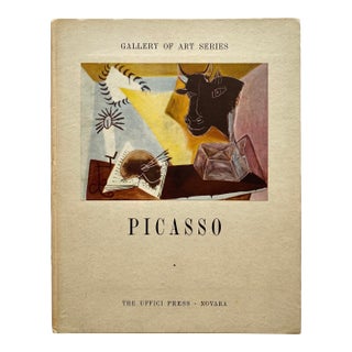 Pablo Picasso Vintage 1954 First Edition Mid Century Modernist Lithograph Print Hardcover Art Book For Sale