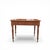 Antique Solid-Wood Writing Desk With Turned Legs and Drawer For Sale - Image 4 of 18