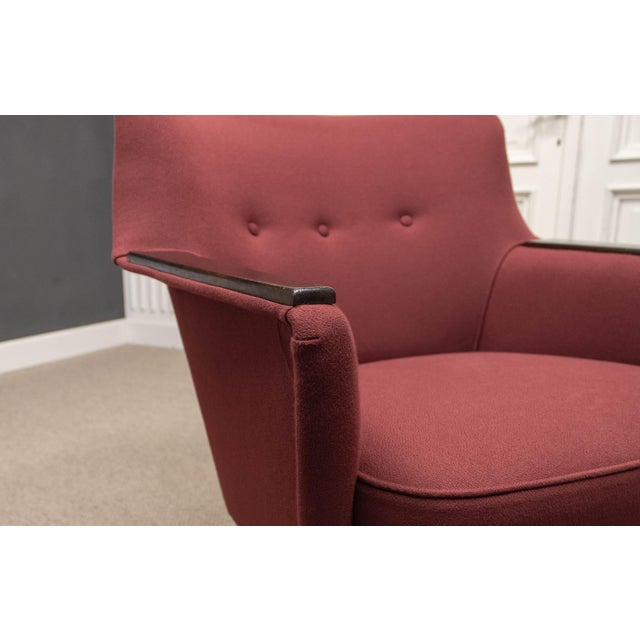 Mid-Century Modern Danish Lounge Chair in Teak, 1950s For Sale - Image 3 of 10