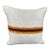 Turkish Hemp Pillow Cushion Natural Beige Orange Cushion Cover 20"x20" For Sale