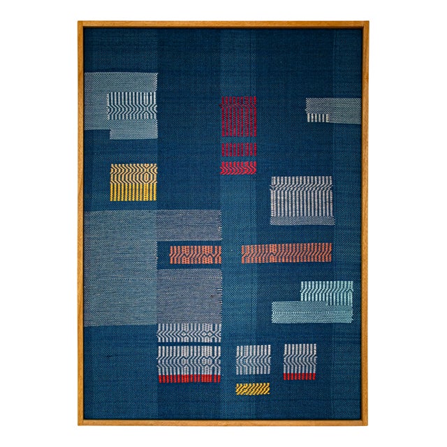 Spigolatura 93 Handwoven Wall Art by Susanna Costantini For Sale