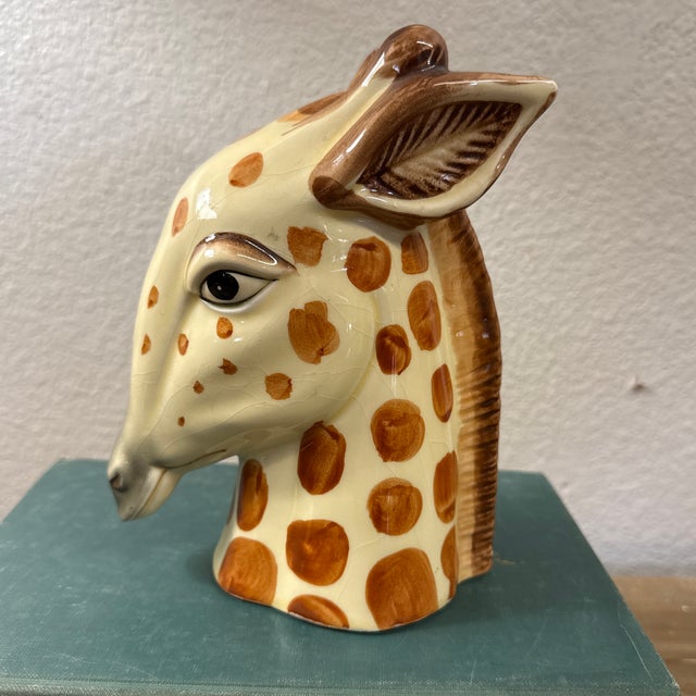 Ceramic Vintage Italian Ceramic Giraffe For Sale - Image 7 of 7