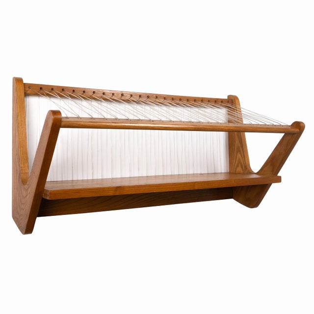 Vintage Wooden Shelf, 1960s For Sale - Image 3 of 6