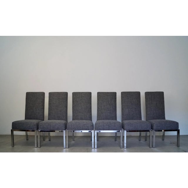 Milo Baughman Dining Chairs for DIA - Set of Six For Sale - Image 13 of 13