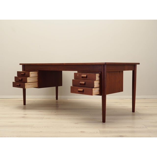 Wood Danish Teak Desk from Børge Mogensen, 1960s For Sale - Image 7 of 18