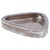 1960s Triangular Brown and Blue Glazed Ceramic Dish by Mari Simmulson for Upsala Ekeby, 1960s For Sale - Image 5 of 5