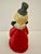 Vintage Late 20th Century Red Polka Dot Clown Bell For Sale - Image 4 of 11