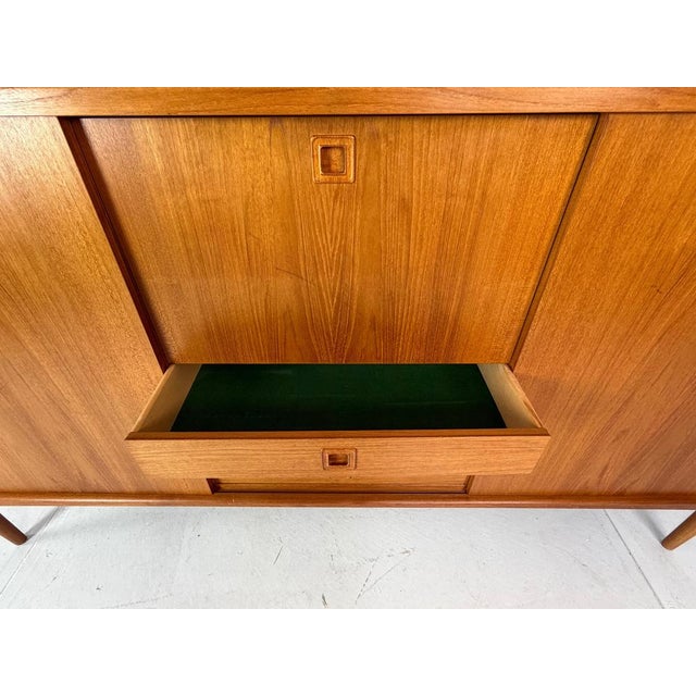 Wood Highboard in Teak by H.W. Klein for Bramin, Denmark, 1960s For Sale - Image 7 of 12