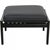 Animal Skin Black GE-290 Ottoman in Black Leather by Hans J. Wegner, 1980s For Sale - Image 7 of 12