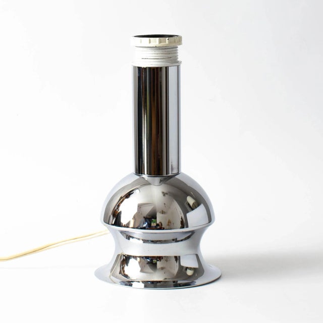 Vintage Chrome Plated Table Lamp from Massive, 1970s, in None conditions. Designed 1970 to 1979 European Plug (up to...
