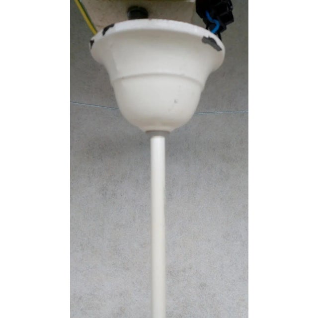 Vintage Metal Chandelier, 1970s For Sale - Image 13 of 17