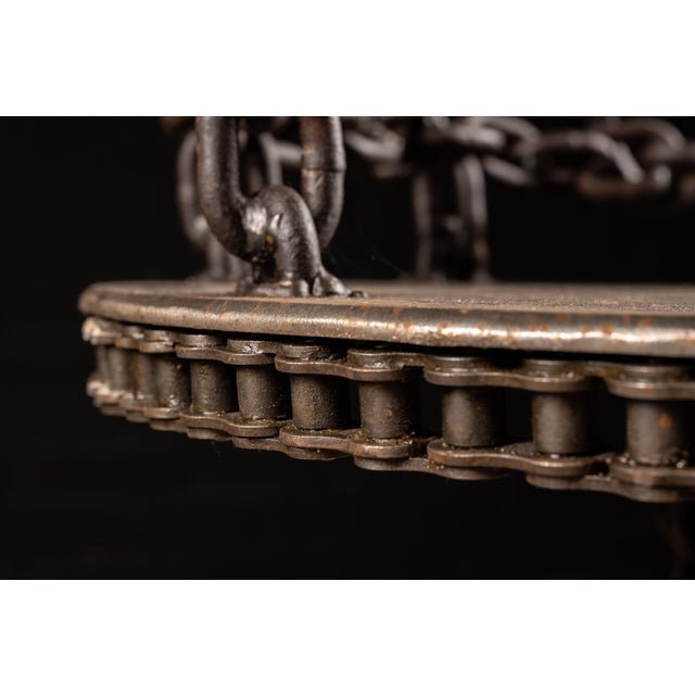 1970s Hand Forged Brutalist Devil Cigar Table | Chairish