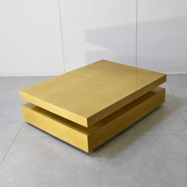 Coffee Table by Aldo Tura, 1970s For Sale - Image 6 of 14
