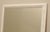 1970s Hollywood Regency Vintage White Painted Faux Bamboo Wall Mirror For Sale - Image 5 of 13