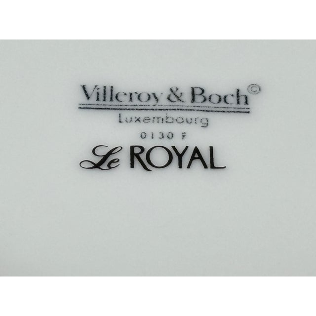 Traditional Vintage Villeroy & Boch for Le Royal Luxembourg Porcelain Hotel Ashtray For Sale - Image 3 of 6