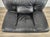 Red and Black Leather Armchair attributed to Nicoletti Salotti, 1980 For Sale - Image 10 of 18