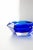 Murano Sommerso Blue Ashtray, 1970s For Sale - Image 3 of 11