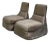 Contemporary Hosu Convertible Lounge Chair for Modern Work Coalesse by Steelcase - A Pair For Sale