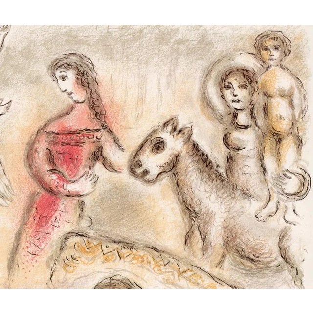 Marc Chagall, Peace Regained from Odyssey, 1989, Lithograph For Sale - Image 7 of 14