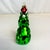 1990s Vintage Boho Chic Americana Mercury Glass Stacking Frogs Christmas Ornament. For Sale - Image 4 of 8
