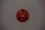 Red ceramic wall lamp, 1960s. Socket: 1xE36. Please note: Lamp should be fitted professionally in accordance to local...