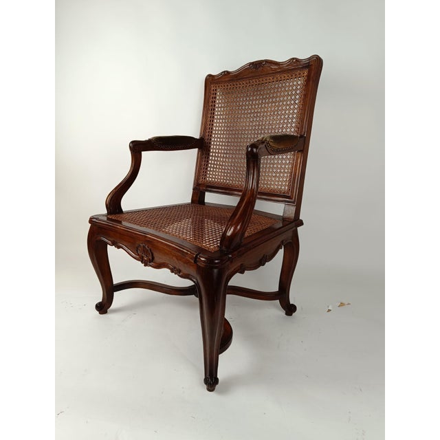 Regency Walnut Armchair, 1920s For Sale - Image 17 of 17