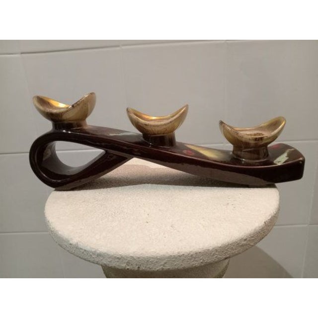 Brown Tre Pezzi Set from Carstens Tönnieshof, 1950s, Set of 3 For Sale - Image 8 of 10
