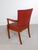Restored Barcelona or The Red Chairs by Rud Rasmussen for Kaare Klint, 1935, Set of 2 For Sale - Image 6 of 15