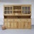 Massive Antique Pine Glazed Dresser With Sliding Doors | Circa 1880 For Sale - Image 4 of 13